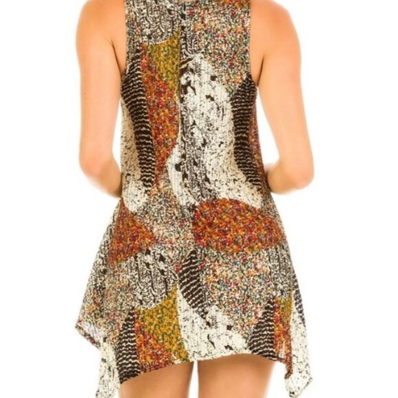 Paradise USA Sleeveless Lagenlook Mesh Tunic Cover Up - Picture 10 of 11